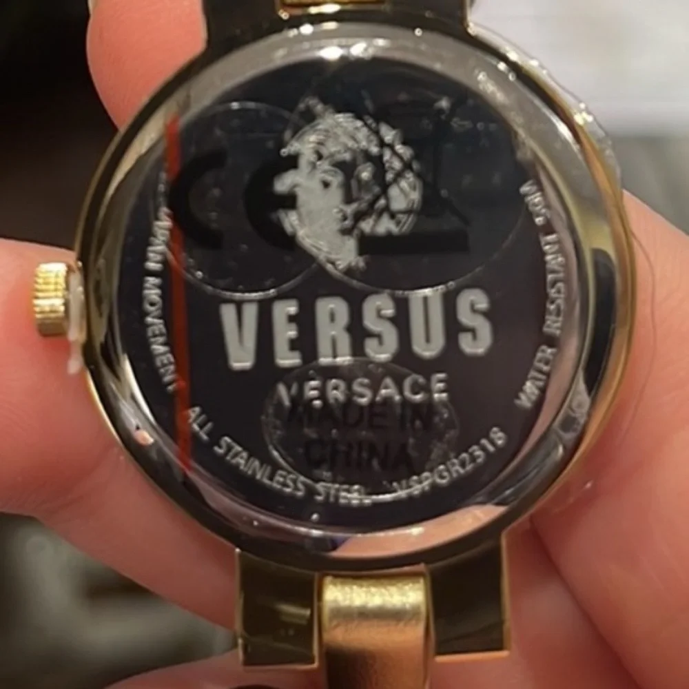 AUTHENTIC Versus Versace watch gold tone item number VSPGR2318 NWT WOMENS